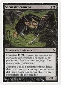 Skullsnatcher (Spanish) - "Secuestracraneos" (A4) - Magic Encyclopedia 2005 (Salvat/Hachette) - Magic: The Gathering card