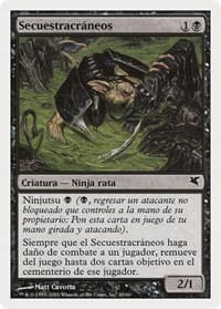 Skullsnatcher (Spanish) - "Secuestracraneos" (A43) - Magic Encyclopedia 2005 (Salvat/Hachette) - Magic: The Gathering card