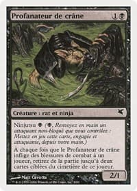Skullsnatcher (French) - "Profanateur de crane" (A4) - Magic Encyclopedia 2005 (Salvat/Hachette) - Magic: The Gathering card