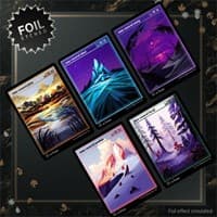 Secret Lair Drop: PixelSnowLands.jpg - Foil Etched Edition - Secret Lair Drop Series - Magic: The Gathering card