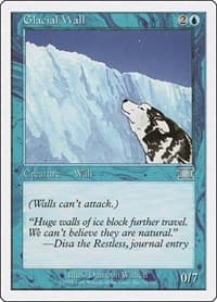 Glacial Wall - Classic Sixth Edition - Magic: The Gathering card