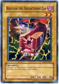 Bokoichi the Freightening Car - Dark Revelation Volume 3 - YuGiOh card