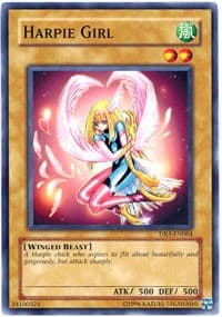 Harpie Girl - Dark Revelation Volume 3 - YuGiOh card