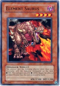 Element Saurus - Dark Revelation Volume 3 - YuGiOh card