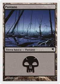Swamp (Spanish) - "Pantano" (F35) - Magic Encyclopedia 2005 (Salvat/Hachette) - Magic: The Gathering card