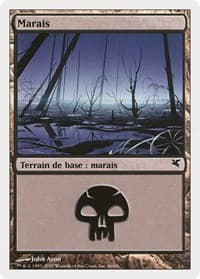 Swamp (French) - "Marais" (D46) - Magic Encyclopedia 2005 (Salvat/Hachette) - Magic: The Gathering card