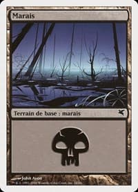 Swamp (French) - "Marais" (F24) - Magic Encyclopedia 2005 (Salvat/Hachette) - Magic: The Gathering card