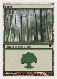 Forest (French) - "Foret" (B11) - Magic Encyclopedia 2005 (Salvat/Hachette) - Magic: The Gathering card