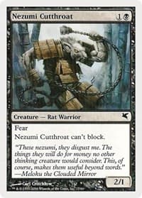 Nezumi Cutthroat (17) - Magic Encyclopedia 2005 (Salvat/Hachette) - Magic: The Gathering card