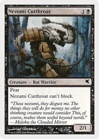 Nezumi Cutthroat (29) - Magic Encyclopedia 2005 (Salvat/Hachette) - Magic: The Gathering card