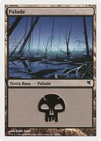 Swamp (Italian) - "Palide" (A32) - Magic Encyclopedia 2005 (Salvat/Hachette) - Magic: The Gathering card