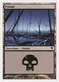 Swamp (Italian) - "Palide" (D34) - Magic Encyclopedia 2005 (Salvat/Hachette) - Magic: The Gathering card