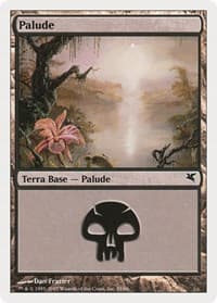 Swamp (Italian) - "Palide" (D35) - Magic Encyclopedia 2005 (Salvat/Hachette) - Magic: The Gathering card