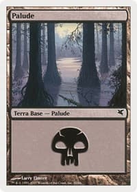 Swamp (Italian) - "Palide" (D36) - Magic Encyclopedia 2005 (Salvat/Hachette) - Magic: The Gathering card