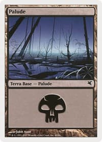 Swamp (Italian) - "Palide" (D46) - Magic Encyclopedia 2005 (Salvat/Hachette) - Magic: The Gathering card