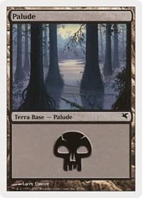 Swamp (Italian) - "Palide" (E47) - Magic Encyclopedia 2005 (Salvat/Hachette) - Magic: The Gathering card