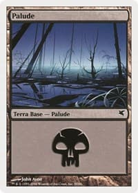 Swamp (Italian) - "Palide" (A59) - Magic Encyclopedia 2005 (Salvat/Hachette) - Magic: The Gathering card