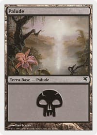Swamp (Italian) - "Palide" (E60) - Magic Encyclopedia 2005 (Salvat/Hachette) - Magic: The Gathering card