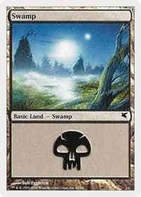 Swamp (46) - Magic Encyclopedia 2005 (Salvat/Hachette) - Magic: The Gathering card