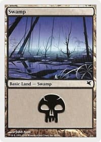 Swamp (48) - Magic Encyclopedia 2005 (Salvat/Hachette) - Magic: The Gathering card