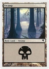 Swamp (56) - Magic Encyclopedia 2005 (Salvat/Hachette) - Magic: The Gathering card