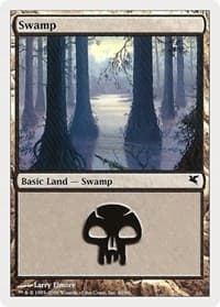 Swamp (60) - Magic Encyclopedia 2005 (Salvat/Hachette) - Magic: The Gathering card