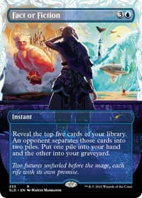Fact or Fiction (333) - Secret Lair Drop Series - Magic: The Gathering card