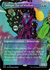 Zndrsplt, Eye of Wisdom - Secret Lair Drop Series - Magic: The Gathering card
