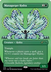 Managorger Hydra - Secret Lair Drop Series - Magic: The Gathering card