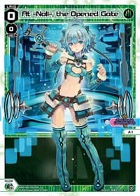At =Noll=, the Opened Gate - Diva Debut Deck D01: Ancient Surprise - WIXOSS card