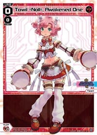 Tawil =Noll=, Awakened One - Diva Debut Deck D01: Ancient Surprise - WIXOSS card