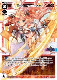 Tawil =Rainbow= - Diva Debut Deck D01: Ancient Surprise - WIXOSS card