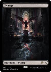 Swamp (The Dracula Lands) - Secret Lair Drop Series - Magic: The Gathering card