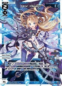 Umr =Down= - Diva Debut Deck D01: Ancient Surprise - WIXOSS card