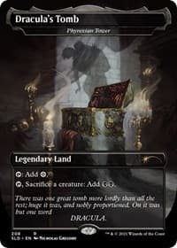 Dracula's Tomb - Phyrexian Tower - Secret Lair Drop Series - Magic: The Gathering card