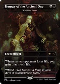 Hunger of the Ancient One - Exquisite Blood - Secret Lair Drop Series - Magic: The Gathering card