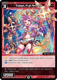 Tobiel, Full Armed - Diva Debut Deck D01: Ancient Surprise - WIXOSS card
