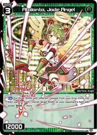 Atalanta, Jade Angel - Diva Debut Deck D01: Ancient Surprise - WIXOSS card