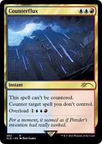 Counterflux (482) - Secret Lair Drop Series - Magic: The Gathering card