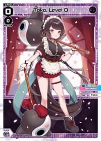 Toko, Level 0 - Diva Debut Deck D02: NIJISANJI ver. Sanbaka - WIXOSS card