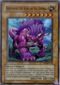 Behemoth the King of All Animals - Dark Revelation Volume 3 - YuGiOh card