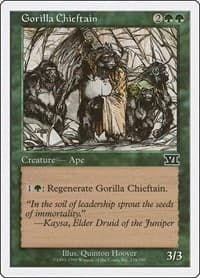 Gorilla Chieftain - Classic Sixth Edition - Magic: The Gathering card