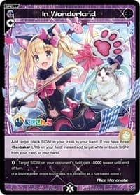 In Wonderland - Diva Debut Deck D02: NIJISANJI ver. Sanbaka - WIXOSS card
