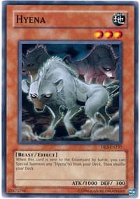 Hyena - Dark Revelation Volume 3 - YuGiOh card
