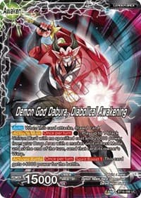 Dabura // Demon God Dabura, Diabolical Awakening - Realm of the Gods - Dragon Ball Super: Masters card