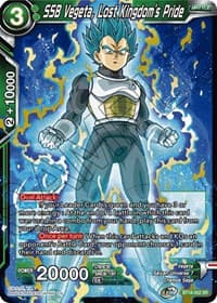 SSB Vegeta, Lost Kingdom's Pride - Realm of the Gods - Dragon Ball Super: Masters card