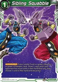 Sibling Squabble - Realm of the Gods - Dragon Ball Super: Masters card