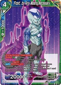 Frost, by Any Means Necessary - Realm of the Gods - Dragon Ball Super: Masters card