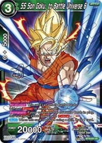 SS Son Goku, to Battle Universe 6 - Realm of the Gods - Dragon Ball Super: Masters card