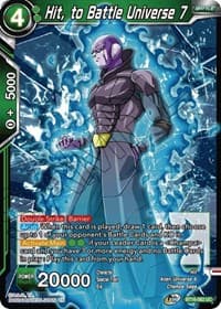 Hit, to Battle Universe 7 - Realm of the Gods - Dragon Ball Super: Masters card